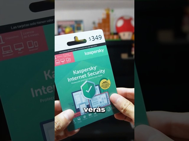 Vídeo relacionado con Kaspersky Standard Anti-Virus 2026 | 10 dispositivos | 1 año | Seguridad Avanzada | Protección Bancaria en línea | Optimización del rendimiento | PC/Mac/Móvil | Código por email