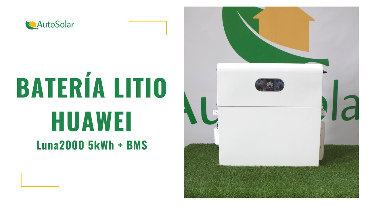 Batería Litio Huawei Luna2000 5kWh + BMS | AutoSolar