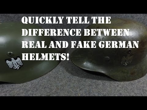 How To Tell If a WW2 German M35 Helmet is Original or Reproduction *IMPORTANT TO KNOW*