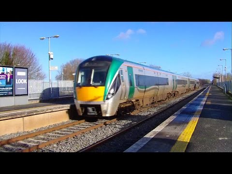 IE 22000 Class DMU Train - Monasterevin Station, Kildare
