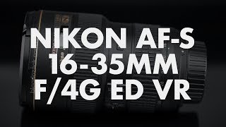 Video thumbnail for Lens Data - Nikon AF-S 16-35mm f/4G ED VR Review by LENS DATA