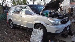 Buick Rendezvous radiator replacement Pt.1