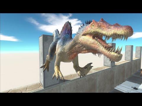 ⚡Dinosaur Race 6 ( 2 season )⚡ - Animal Revolt Battle Simulator