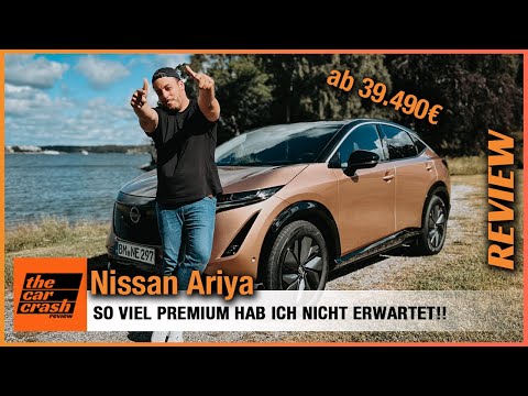 Nissan Ariya (2022) Mehr Premium als Tesla Model Y & Audi Q4? 🧡 Fahrbericht | Review | Test | Preis