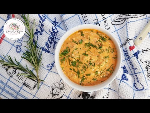 Ajvar-Joghurt-Dip/ Blitzrezept/ Soße/ Ajvar Yogurt Dip (Rezept unten in der Infobox)
