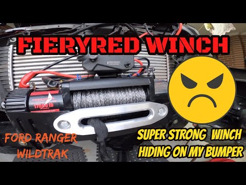 FORD RANGER HIDDEN WINCH INSTALLATION