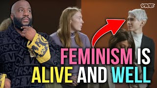 @JustPearlyThings Things  Battles a Panel Full of Feminists and Biological Males On Vice... Part 2
