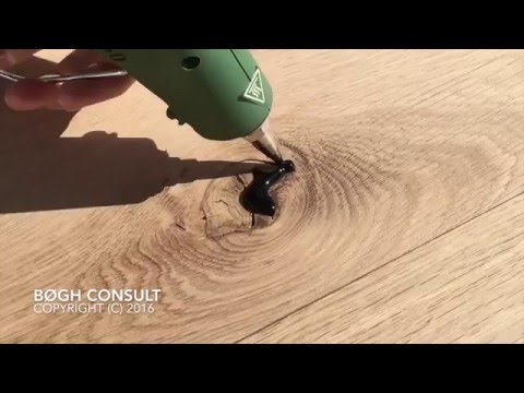 Knot Filler - How to repair grains in wood