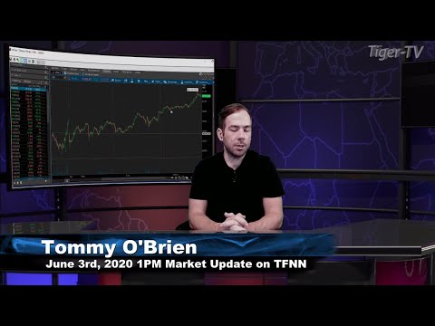 June 3rd, 1PM ET Market Update on TFNN - 2020