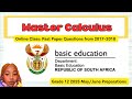 Calculus Grade 12 Online Class May June 2025 Preparations