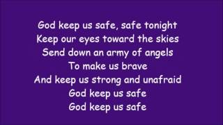 Carrie Underwood ~ Keep Us Safe (Lyrics)