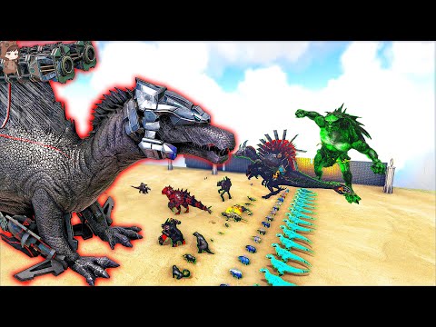 Spinebreaker VS Mod Bosses | ARK Mod Battle Ep.274