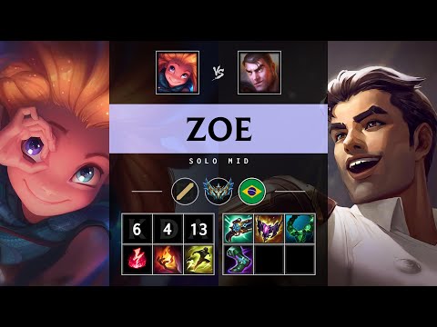 Zoe Mid vs Jayce - BR Challenger Patch 25.08