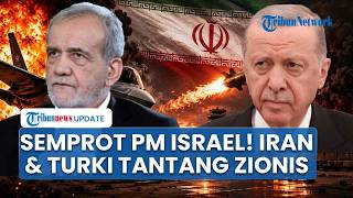 Rangkuman AS-Iran: Markas Israel Hancur! Pezeshkian Tantang Lawan Perang Besar, Erdogan Ancam Zionis