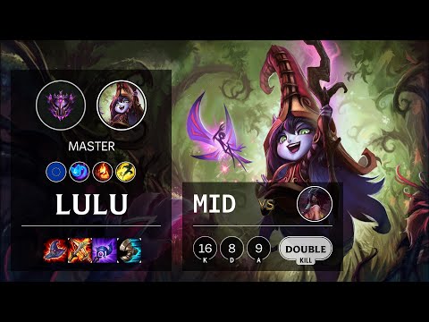 Lulu Mid vs Akali - EUW Master Patch 10.19