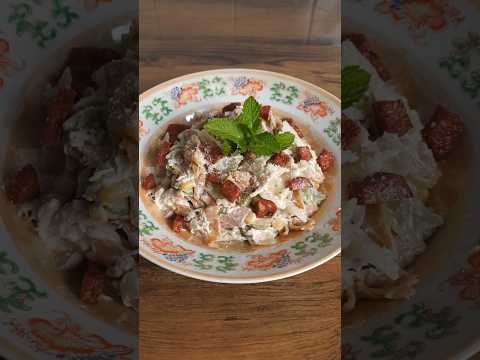 New Style, Quick and Easy Chicken Pasta Salad Recipe