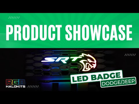 LED Multicolor Badges All Mopar Hemi 2005-2024