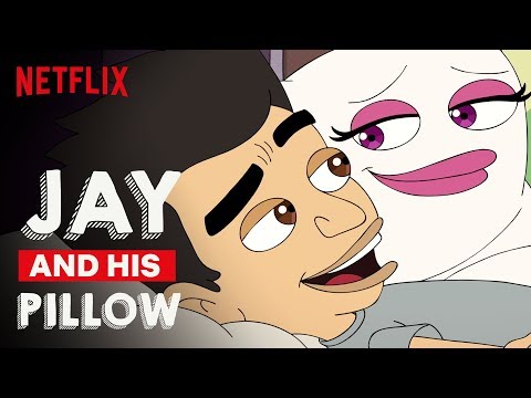 Big Mouth | Jay Falls in Love with His Pillow | Netflix Video