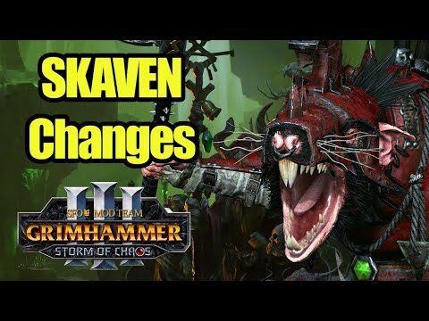 SFO Skaven Changes - Storm of Chaos - Total War Warhammer 3 - SFO Grimhammer 3 - Mod Review