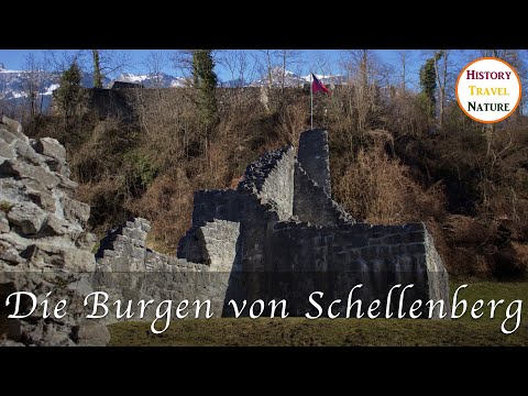 Die Geschichte der Burgen von Schellenberg - Burgruinen Fürstentum Liechtenstein