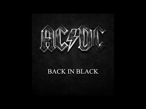 AC/DC - Back in black - (BACKING TRACK GuitaR SOLO)🎸