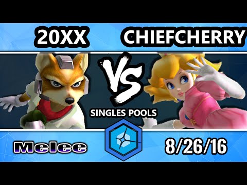 Shine 2016 SSBM - 20XX (Fox) Vs. ChiefCherry (Peach) Melee Singles