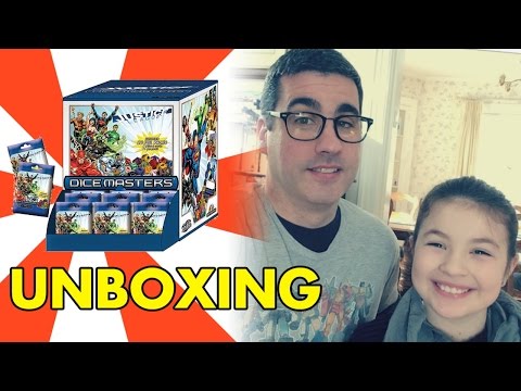 Doug & Sydney at VCG unbox DC Justice League Gravity Feed