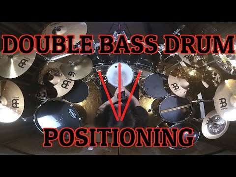 How to Perfectly Set Up Your Double Bass Drums or Double Pedal