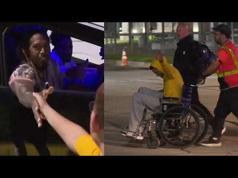 Tyrese Haliburton in wheelchair as Pacers fans greet team at airport after losing Finals
