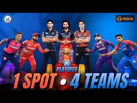 IPL 2026 Playoff Race Explained | PBKS, RR, KKR & DC Fight for Final Spot
