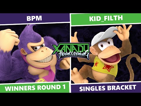 Xanadu Homecoming: Winners Round 1 - BPM (DK) Vs Kid_Filth (Diddy) SSBU Singles