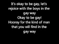 Tomboy - It's OK to be Gay (lyrics) 