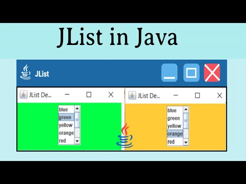 Java Programming Tutorial - 70 - Multiple Selection List