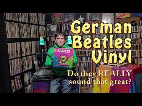 German Beatles vinyl.  Do they REALLY sound that great?
