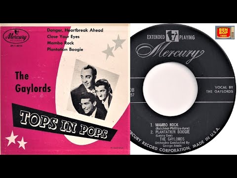 THE GAYLORDS - Mambo Rock / Plantation Boogie (1955) HD