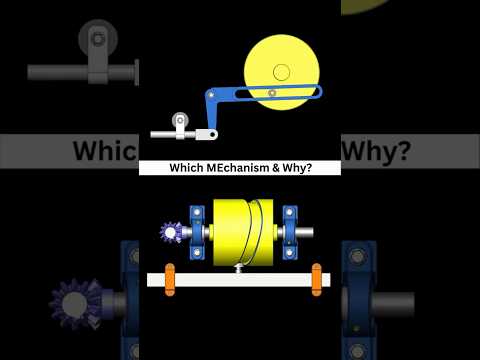 🔽 or 🔼 | Rotary to Reciprocating Mechanism 📌