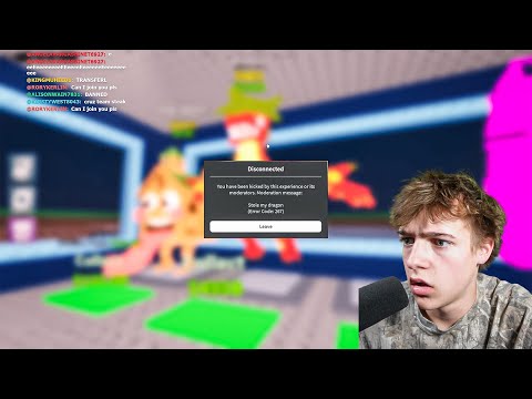 sammy actually banned me 😭