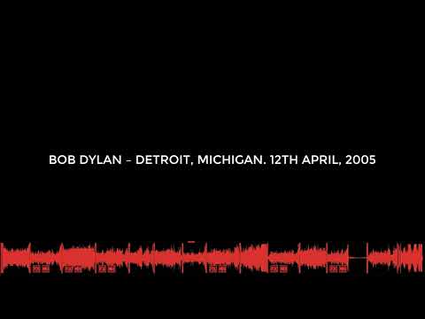Bob Dylan - Detroit, Michigan. 12th April, 2005.