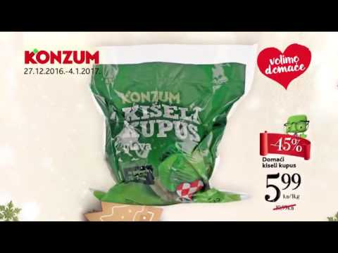 Konzum tjedna akcija od 27.12.-04.01.2017.