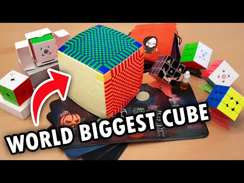 $1600+ BIGGEST RUBIK'S CUBE UNBOXING (21X21 / GAN 11 Mini / MS3L)