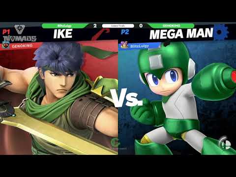 Super Smash Bros. Ultimate: BlitzLuigy (Mega Man) V GENOKING (Ike) - Synthesis Online 64