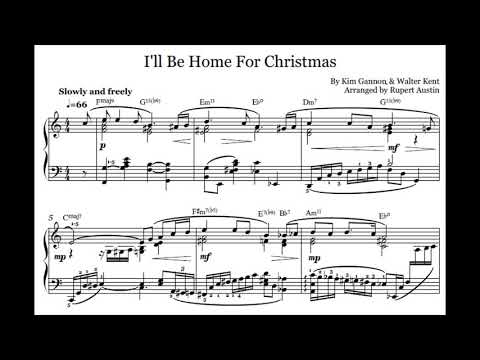 I'll Be Home For Christmas - She And Him piano tutorial