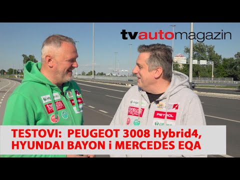 TV Automagazin S10 38 - Test: Peugeot 3008 Hybrid4, Mercedes EQA, predstavljamo Hyundai Bayon!