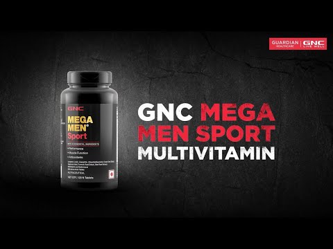 Gnc mega men multivitamin tablet, 60 tablets
