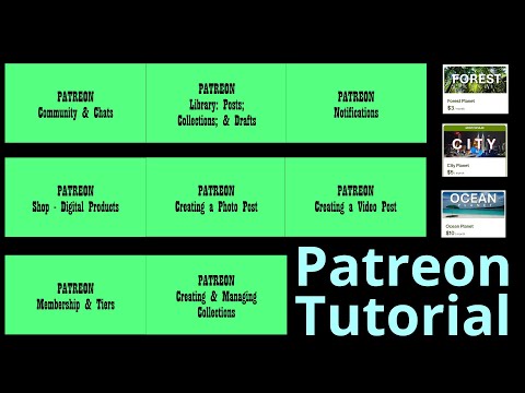 Patreon Tutorial for Creators - A Detailed Look at Managing a Patreon Page