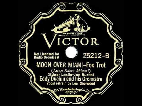 1936 HITS ARCHIVE: Moon Over Miami - Eddy Duchin (Lew Sherwood, vocal)