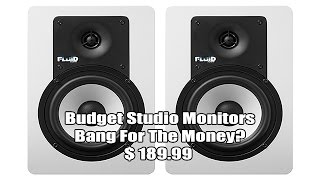 Video thumbnail for FLUID AUDIO C5 Studio Monitor Speakers Review, ARE THEY GOOD? by Tek Overclocked
