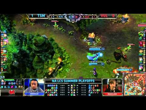 TSM vs VUL | (Team Solomid) TSM vs Vulcun Game 2 | Semifinals NA Regional PlayOffs PAX Prime 2013
