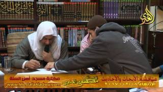 مناقشة الأبحاث والأحاديث بمكتبة مسجد أهل السنة بمنية سمنود 08 02 2017  6