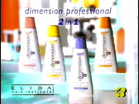 Dimension Professional 2in1 Shampoo Intensivo (v.2) 30s - Italy, 1994